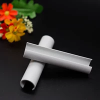 Khóa nhựa 10 miếng Cross thêu thêu khung thêu thẻ vải Inox 22 mm ống có sẵn Dụng cụ - Công cụ & phụ kiện Cross-stitch tranh thêu chữ thập hoa sen trắng