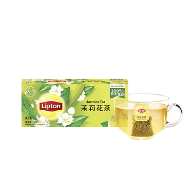 立顿茉莉花茶红茶乌龙茶25包盒装