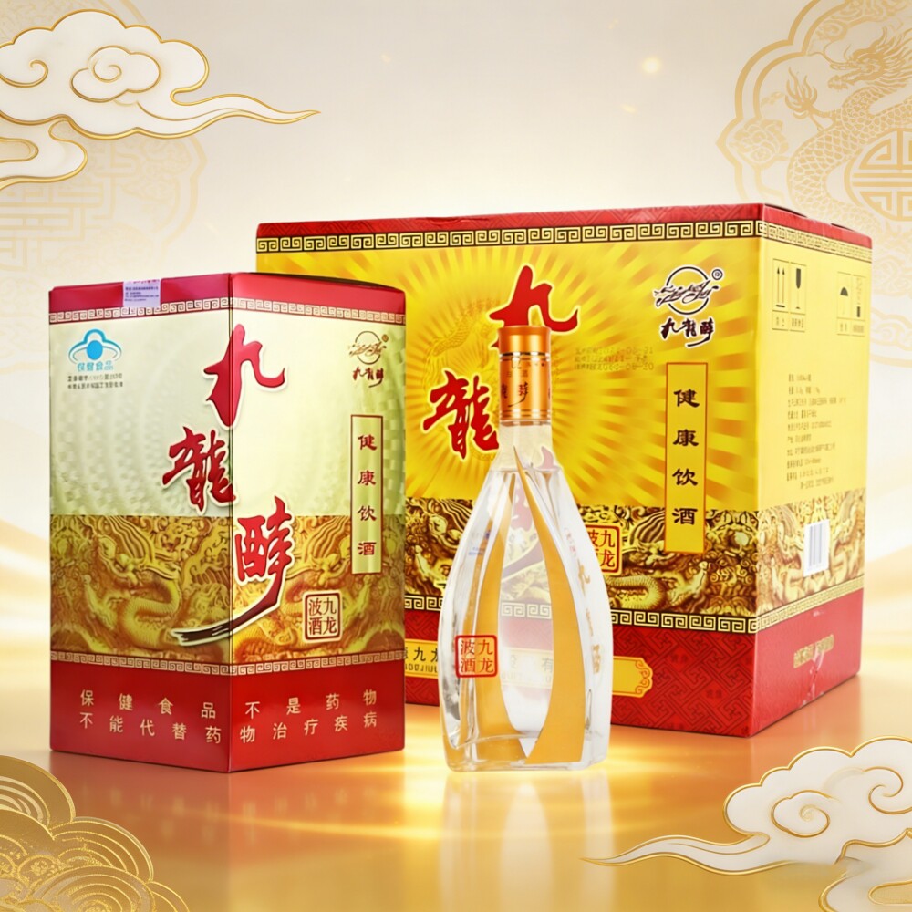 承德特产丰宁九龙醉白酒500ml拧劲子龙金龙36度九龙波白酒4瓶整箱图片
