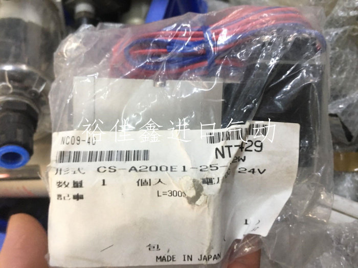 原装日本小金井电磁阀 CS-A200E1-25-L-2W 现货供应