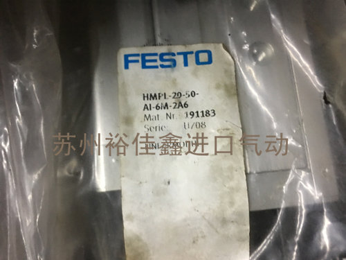 德国原装进口FESTO电阻器HMPL-20-50-AI-6M-2A6 191183