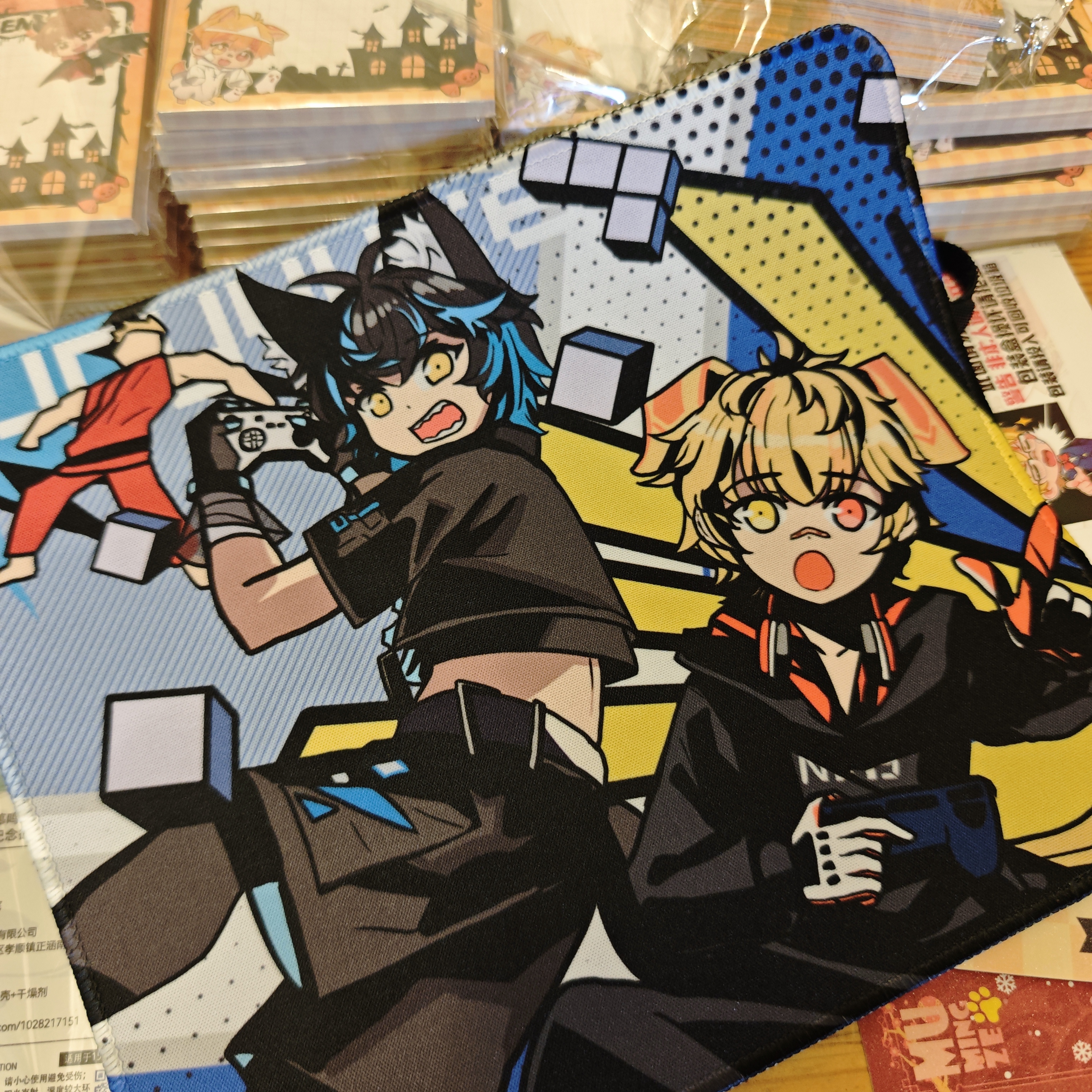 虚拟主播慕鸣泽小少年鼠标垫