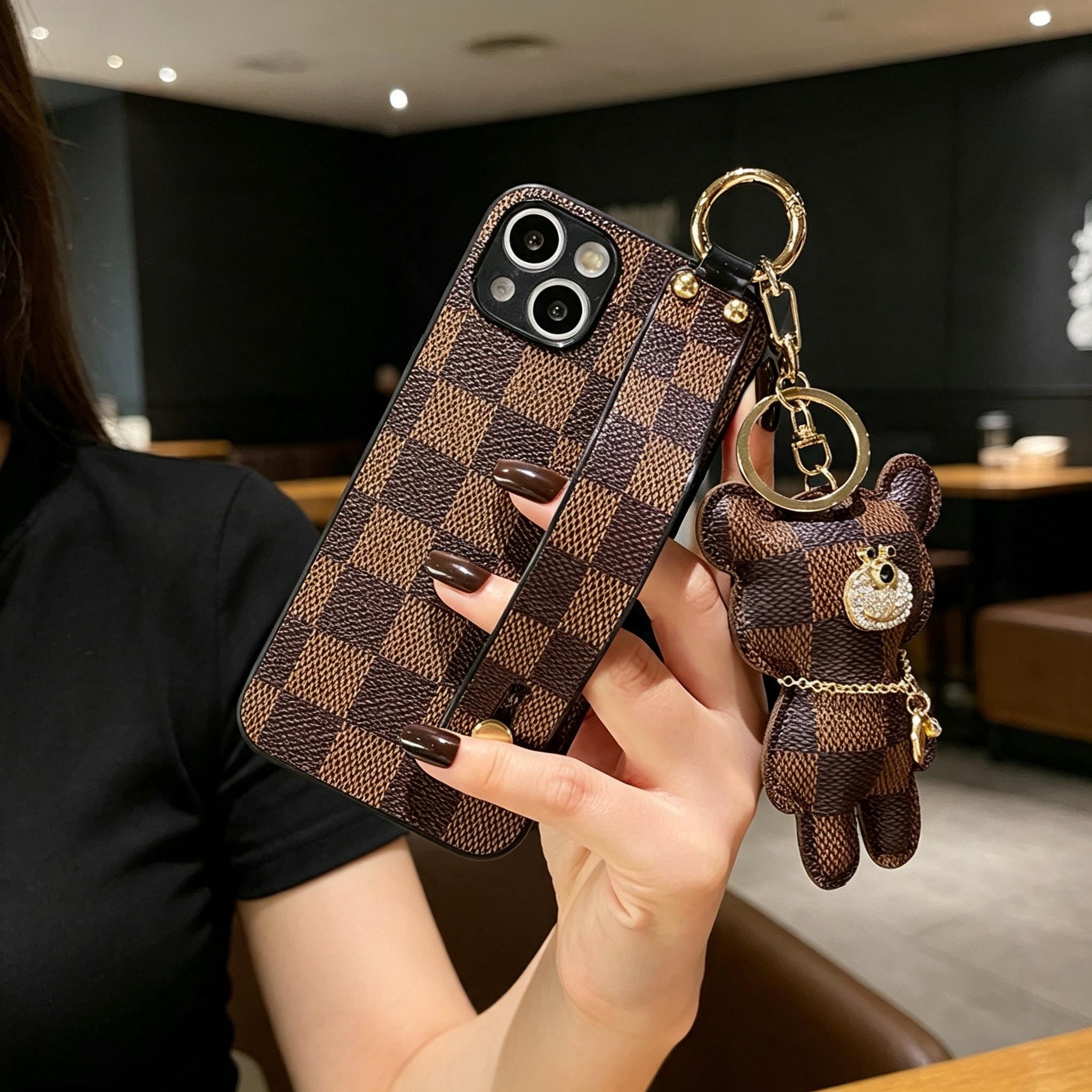 九科星适用于iPhone16手机壳苹果15斜挎14plus女款12pro背带11promax挂绳13二代腕带6S支架x防摔xs磨砂8plus