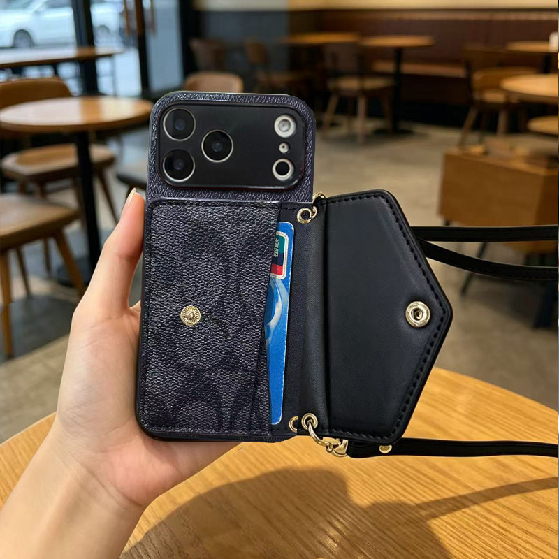 适用oppo FindX9pro手机壳Findx8斜跨绳x7插卡套findx6可装卡findx5皮质x3复古findx2卡夹x3pro简约9全包商务