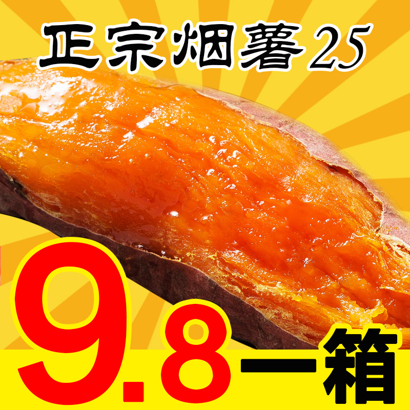 烟薯25号红薯新鲜蜜薯糖心红薯农家现挖地瓜番薯烤红薯糖心蜜薯