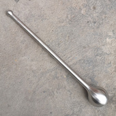 定制加长精铸实心304不锈钢捣碎棒无填充捣食材药材固废擂辣椒棒