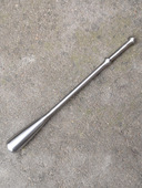 定制加长精铸实心304不锈钢捣杵棒药杵碎石冲辣椒捣固废食材调料