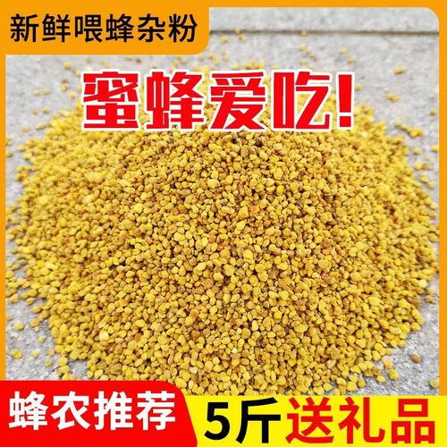 油菜花粉蜂专用天然花粉颗粒蜜蜂饲料蜂花粉蜜蜂花粉浆养蜂粮包邮