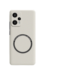 适用红米note12turbo手机壳磨砂磁吸note12Pro+超薄散热高级感note12TPro探索版男女全包防摔简约保护套