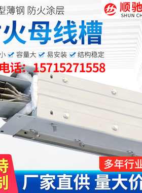 耐火式母线槽 防火 耐火 防水 插接式 100A - 6300A 密集型母线槽