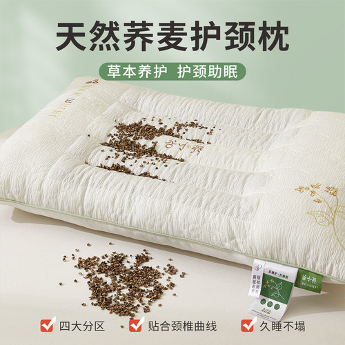 2026新款荞麦枕头护颈椎助睡眠