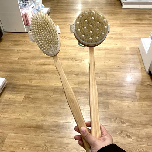 洗澡NITORI浴刷日本两用搓背刷