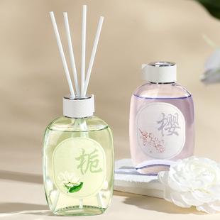 日本品质栀子花无火香薰家用客厅室内持久房间高级茶香卧室清新淡