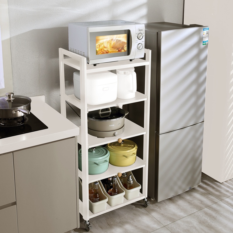 落地抽拉锅架微波炉架