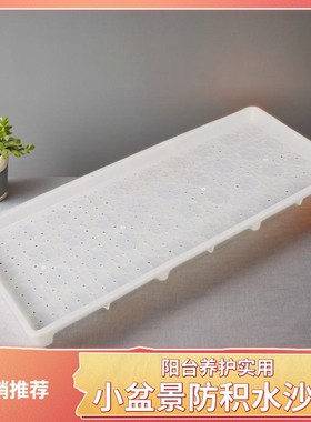 小盆栽微型盆景养护沙盘加密水孔防积水阳台养护实用