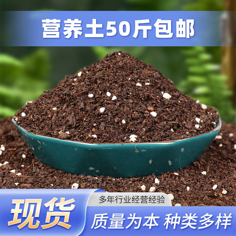 营养土50斤大包装包邮种菜专用育苗/栽培基质