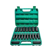 德国技术大飞套筒套装 扳手电动加长内六角32mm汽修组合套头套筒全