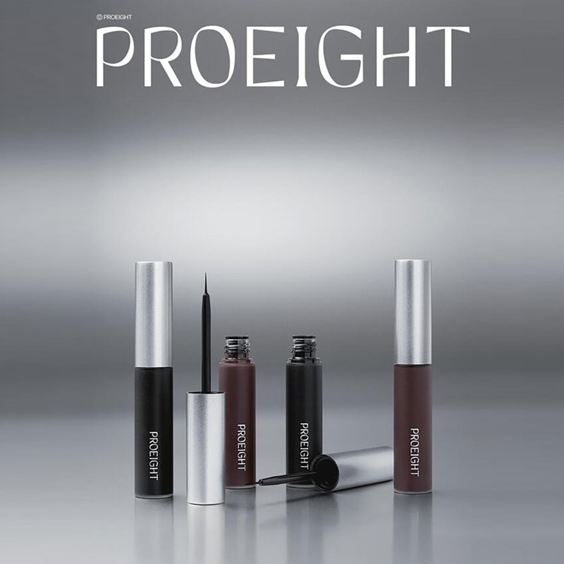 韩国Proeight持久眼部眼线液黑色棕色防水防晕 piccasso