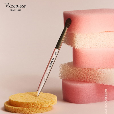 PICCASSO透明杆224 柔软水滴型眼影刷眼窝鼻影化妆刷局部提亮