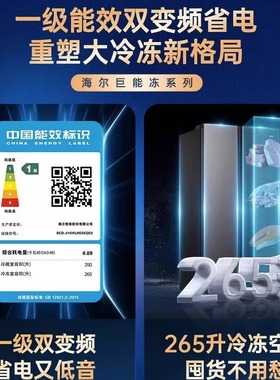 THaier/海尔 BCD-515WLHSSEDS9一级双变频风冷无霜节能大冰箱