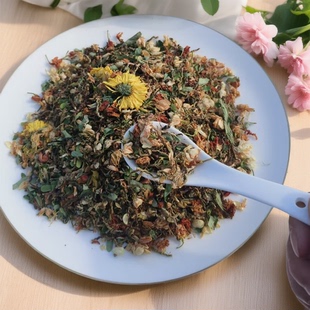 巴马清火养肝茶广西罗汉果鸡骨草茉莉花润喉凉茶山蜜四季去口臭茶