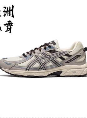 Asics Gel-Venture 6 轻便耐磨防滑 低帮 跑步鞋灰色