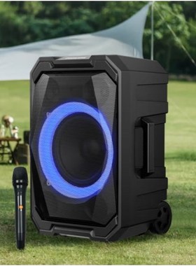 飞利浦SD617广场舞户外音响移动拉杆音箱重低音跳舞音响以旧换新