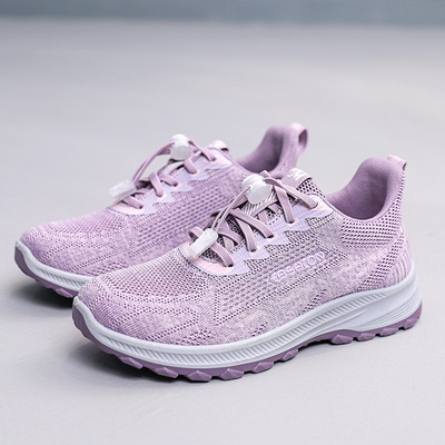 运动鞋女舒适透气软底女士旅游鞋跑步鞋子跨境女士跑步鞋