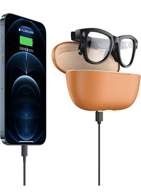 AI智能眼镜800W像素拍照ai翻译通话音乐带充电仓变色太阳镜蓝牙女