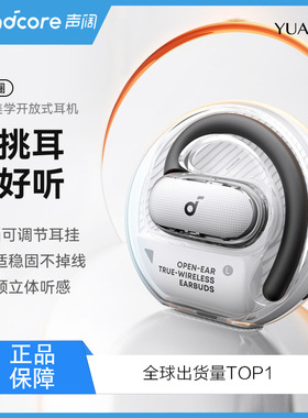 Soundcore声阔V40i无线蓝牙耳机挂耳式开放式运动不入耳A3878