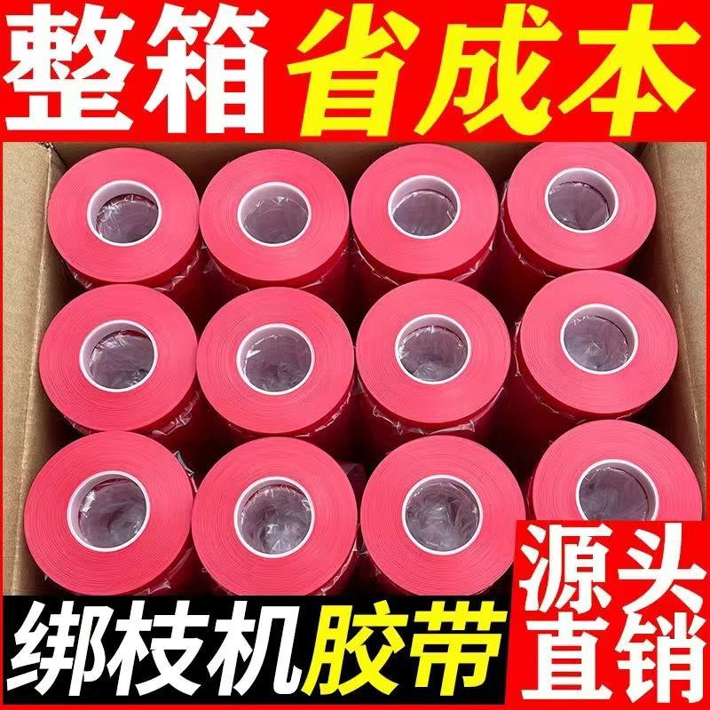 加厚葡萄西红柿绑枝带PVC黄瓜番茄绑枝机专用胶带绑枝器绑带钉子