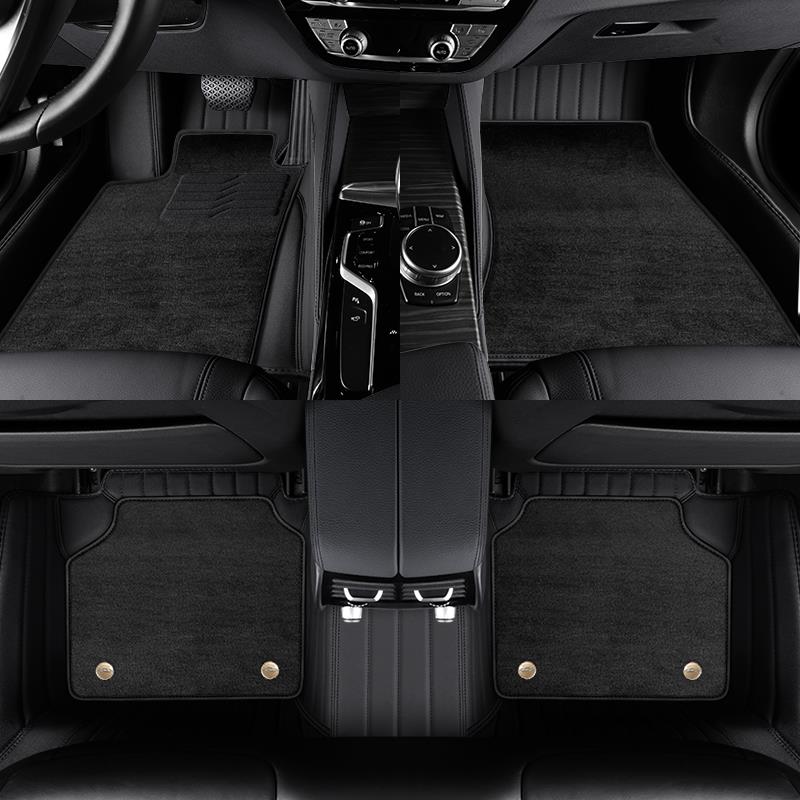 真皮羊毛汽车脚垫全包围问界M9M8理想L7L8L9蔚来ES6EC7EC6ET7ES8