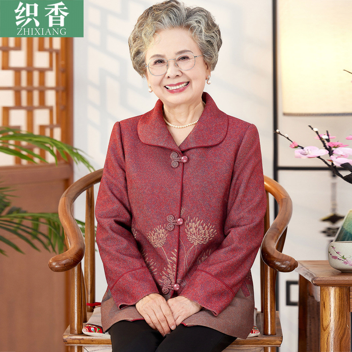 妈妈秋装外套2025新款中