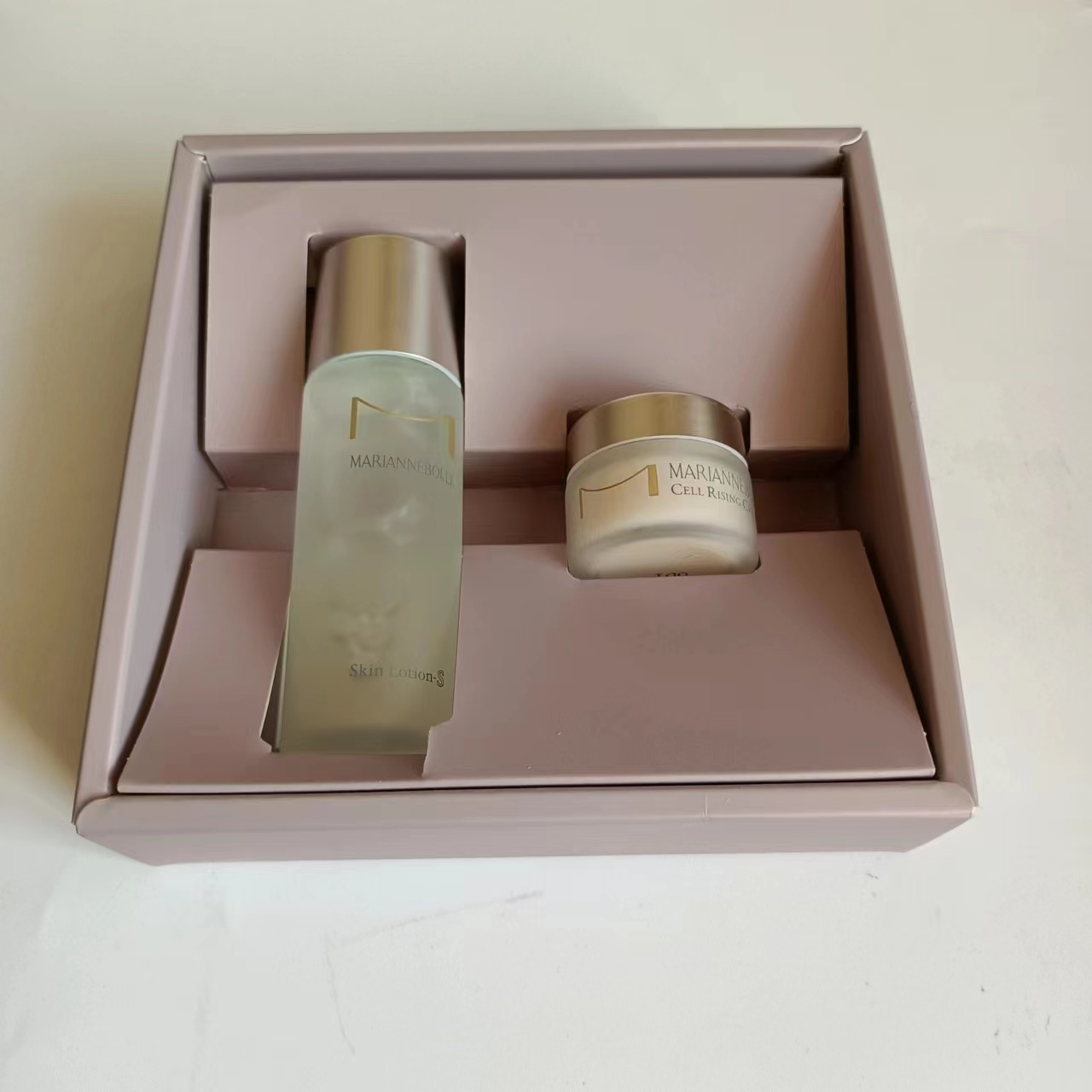 玛丽安保莱舒缓修复水霜套组（S水30ML+霜10克）  体验装中样