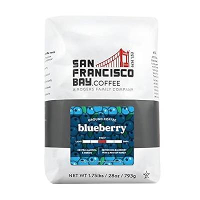 San Francisco Bay Ground Coffee - Blueberry (28oz Bag)， F