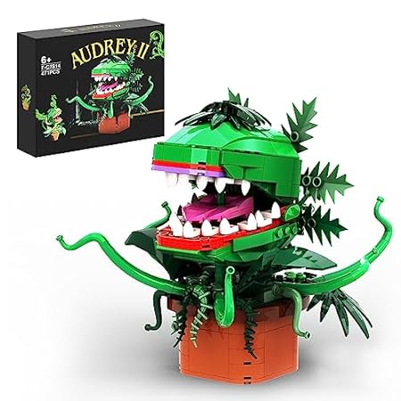 Audrey II Piranha Plant Flower Building Kit Toys Compatib