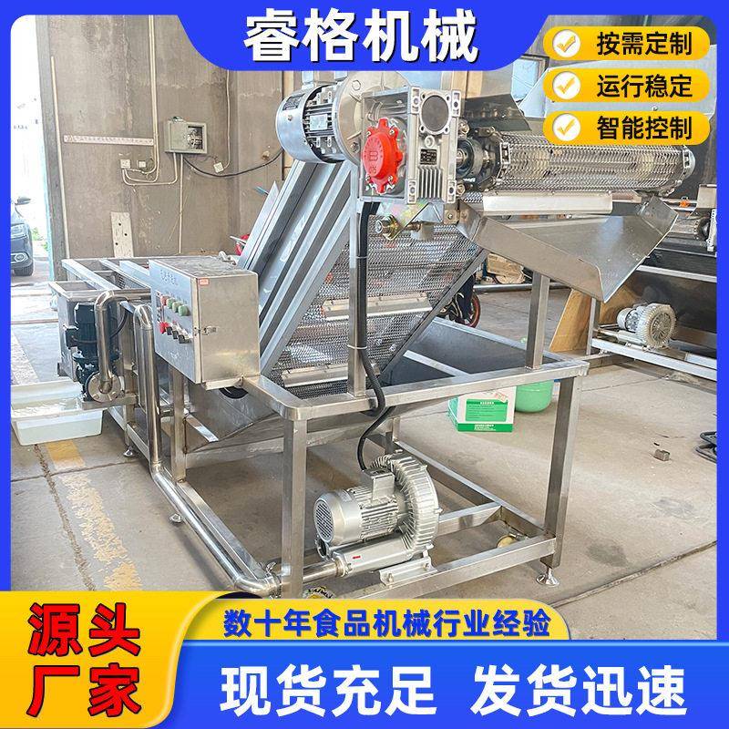 大型苹果气泡清洗机厂家直供果蔬气泡清洗机柑橘蓝莓清洗设备