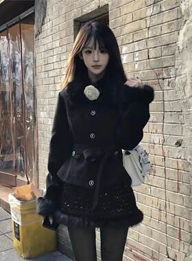 韩系高级小香风赫本超仙