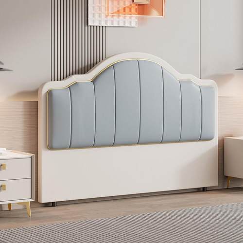 2025新款床头软包靠背北欧落地靠背板超薄轻奢定制床头背板单买