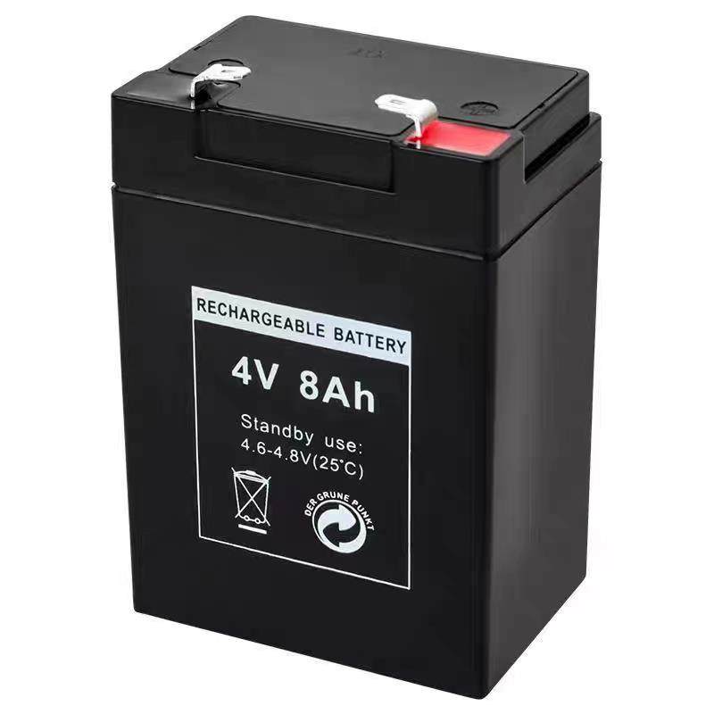 4v8ah蓄电池电子称电瓶替4v6ah4v75ah手电筒4v4ah电子蓄电电池