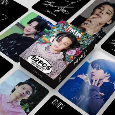 JIMIN SOLO PRODUCTION DIARY卡片朴智旻收藏卡照片卡双面LOMO卡