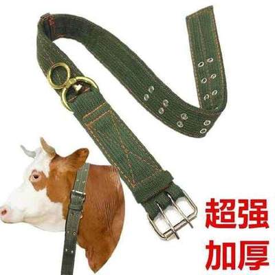 栓牛脖套扣神器项圈狗犬牛鼻环圈钳养殖羊笼头专用绳子拴牛的龙头