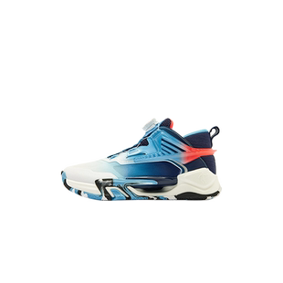 轻蜂商场同款中国乔丹儿童篮球鞋夏2026新款透气旋钮扣男童运动鞋