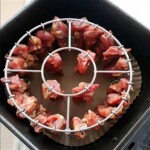 不锈钢专用新款空气炸锅吊挂烤串圆形家庭烧烤架