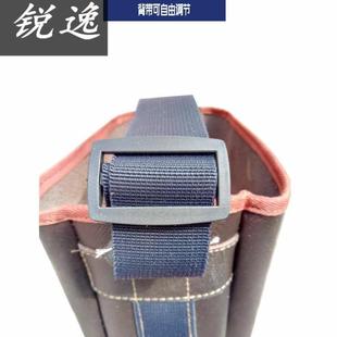工具包木工电工专用筒子结实单肩维修包耐磨耐用包 加厚牛皮筒子式