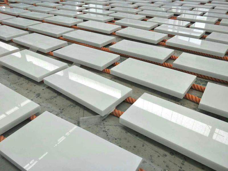 玉石大理石地板窗台楼梯厨房门槛石汉白玉工程板外墙内墙尺寸定制