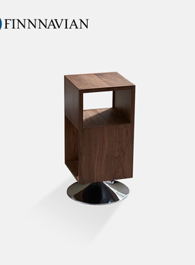 芬纳维亚ART 意式轻奢设计师储物柜 Neri 现代极简艺术旋转边几