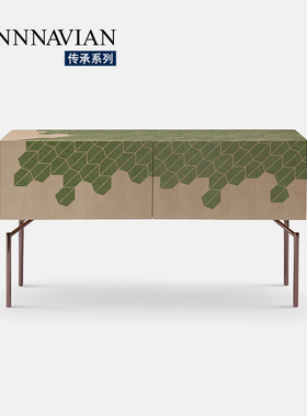 芬纳维亚传承 现代客厅入户玄关柜 Gaylord盖洛德 简约高级餐边柜