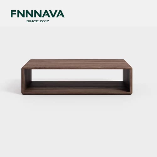 【十年质保】黑胡桃木中古风茶几