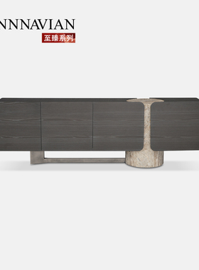 【至臻系列】芬纳维亚 Titano提塔诺意式轻奢储物餐边柜 别墅大宅